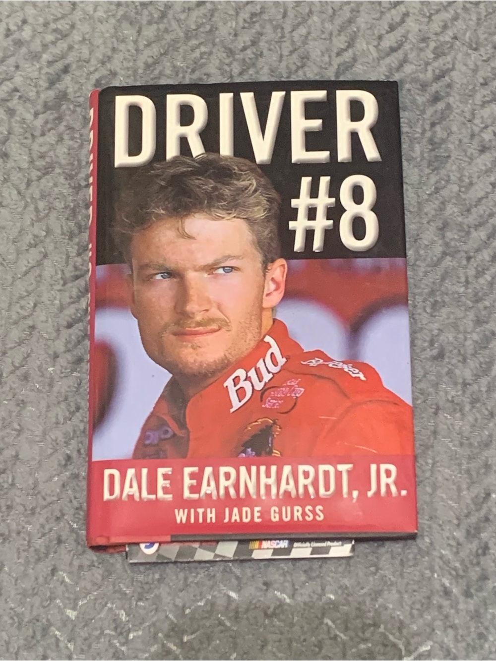 Driver # 8 Dale Earnhardt Jr. NASCAR
Dedicated To my dad Hardcover Book Memoir